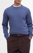 Barbour Essential Patch Wool Crewneck Sweater