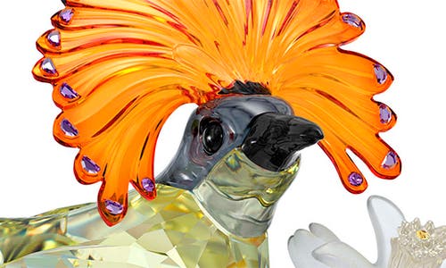 Swarovski Idyllia Royal Flycatcher Crystal Figurine In Multicolored