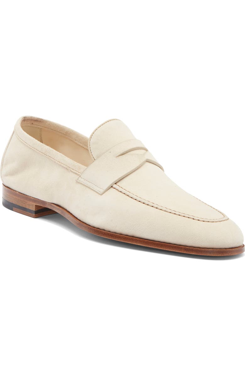 Magnanni Leather Penny Loafer, Main, color,