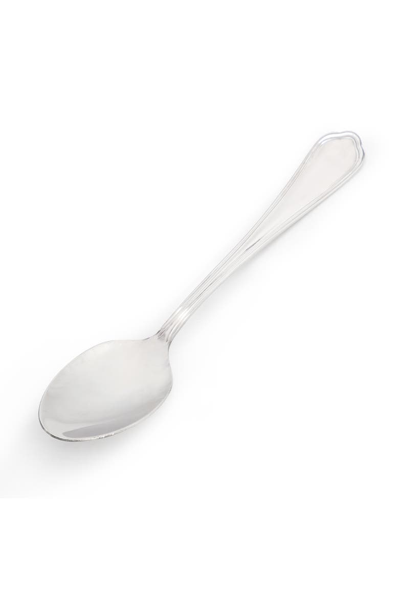 10 Piece Stainless Steel Teaspoon Set, Alternate, color, Silver