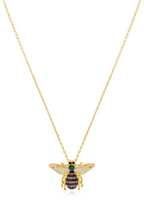 Bee Pendant Necklace