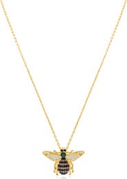SUZY LEVIAN Bee Pendant Necklace