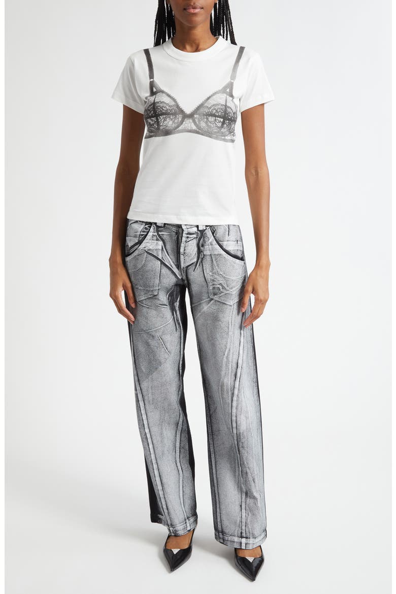 Vaquera Trompe l'Oeil Bra Graphic T-Shirt (Women) | Nordstrom