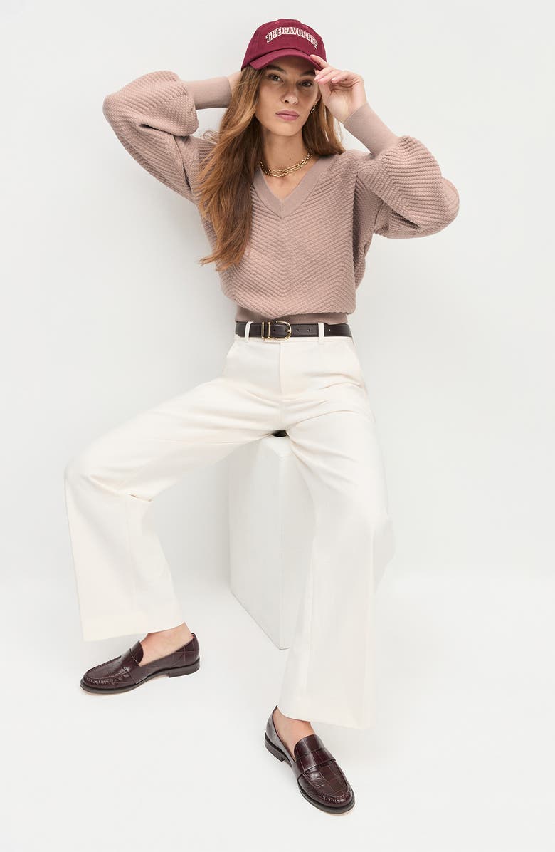 Favorite Daughter The Favorite Adjustable Baseball Cap, Alternate, color, Burgundy