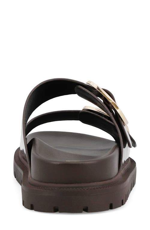 Mia Gen Slide Sandal In Coffee