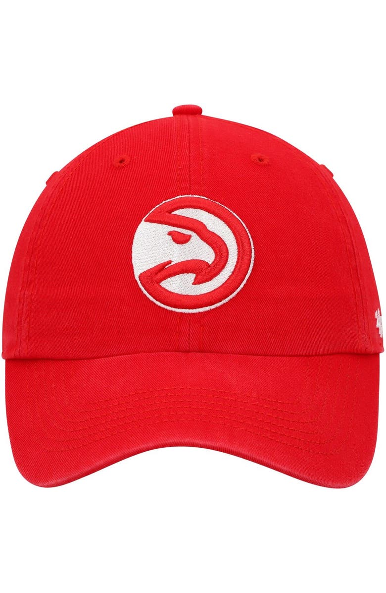 '47 Men's '47 Red Atlanta Hawks Franchise Fitted Hat, Alternate, color, 