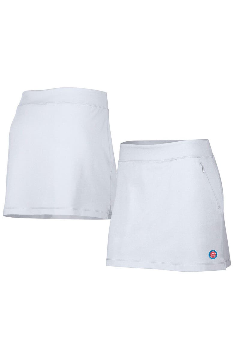 Tommy Bahama Women's Tommy Bahama White Chicago Cubs Aubrey IslandZone Skort, Alternate, color, White