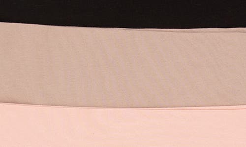 Felina 3-pack Stretch Cotton Control Briefs In Evening Sands