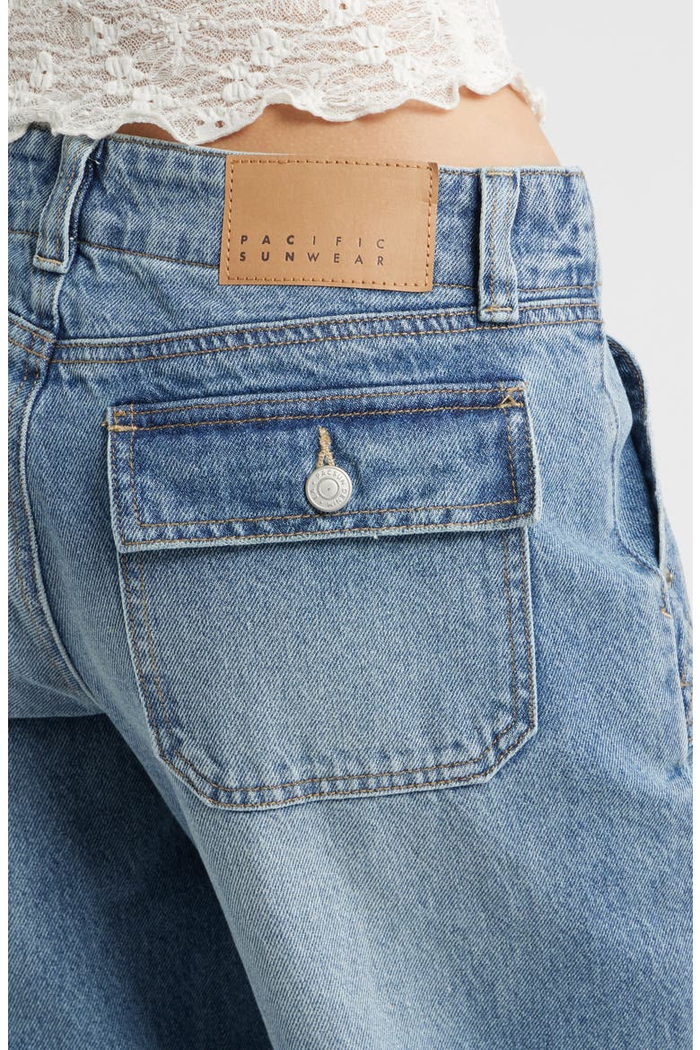 Tancy Baggy Pants, Alternate, color, DARK INDIGO