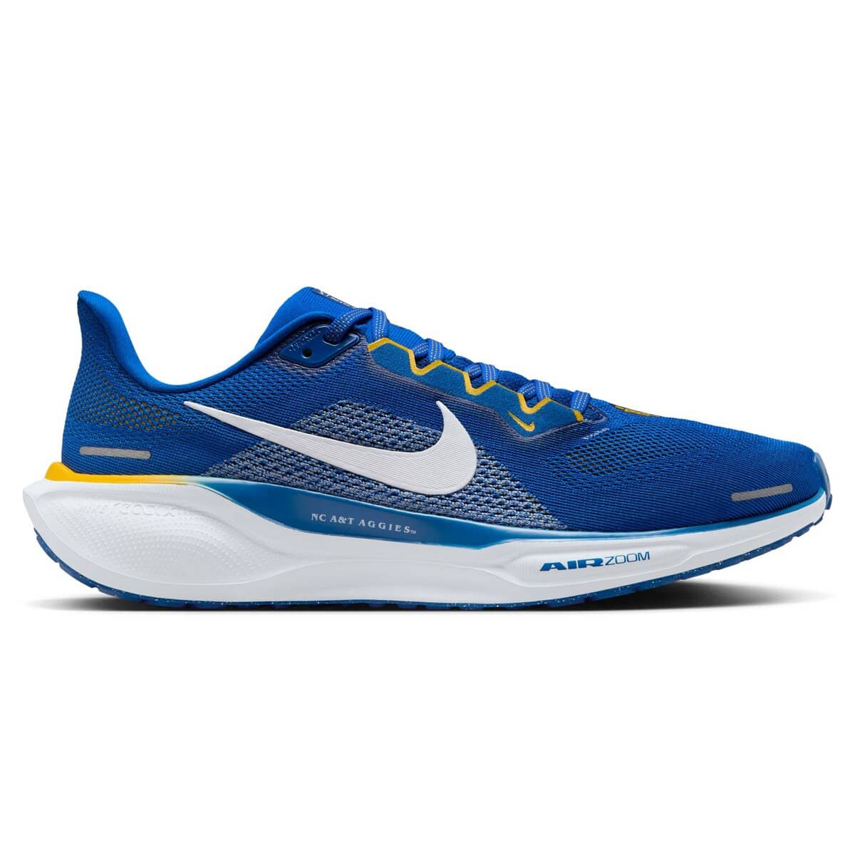 Unisex Nike Royal North Carolina A&T Aggies Zoom Pegasus 41 Running Shoes, Main, color, Royal