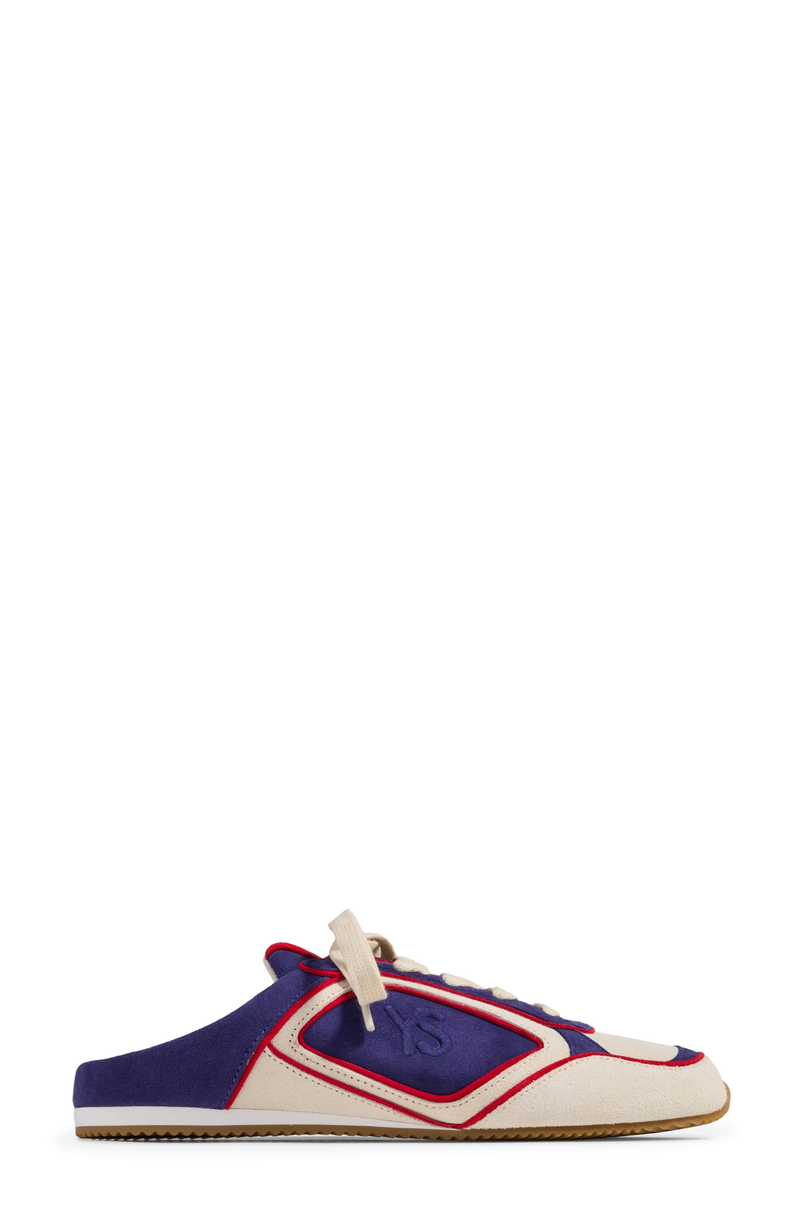 Uptown Slide Sneaker, Alternate, color, BONE/EGGPLANT/RED