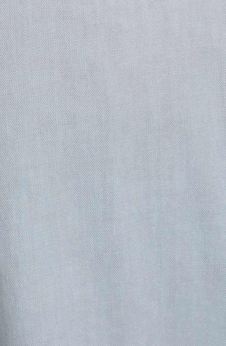 Brunello Cucinelli Pleated Stretch Linen & Cotton Pants, Alternate, color, 