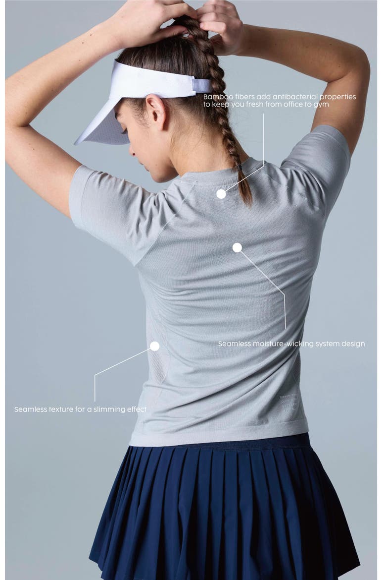 Tech Merino Light Weight Daily Tee, Alternate, color, Glacier Gray