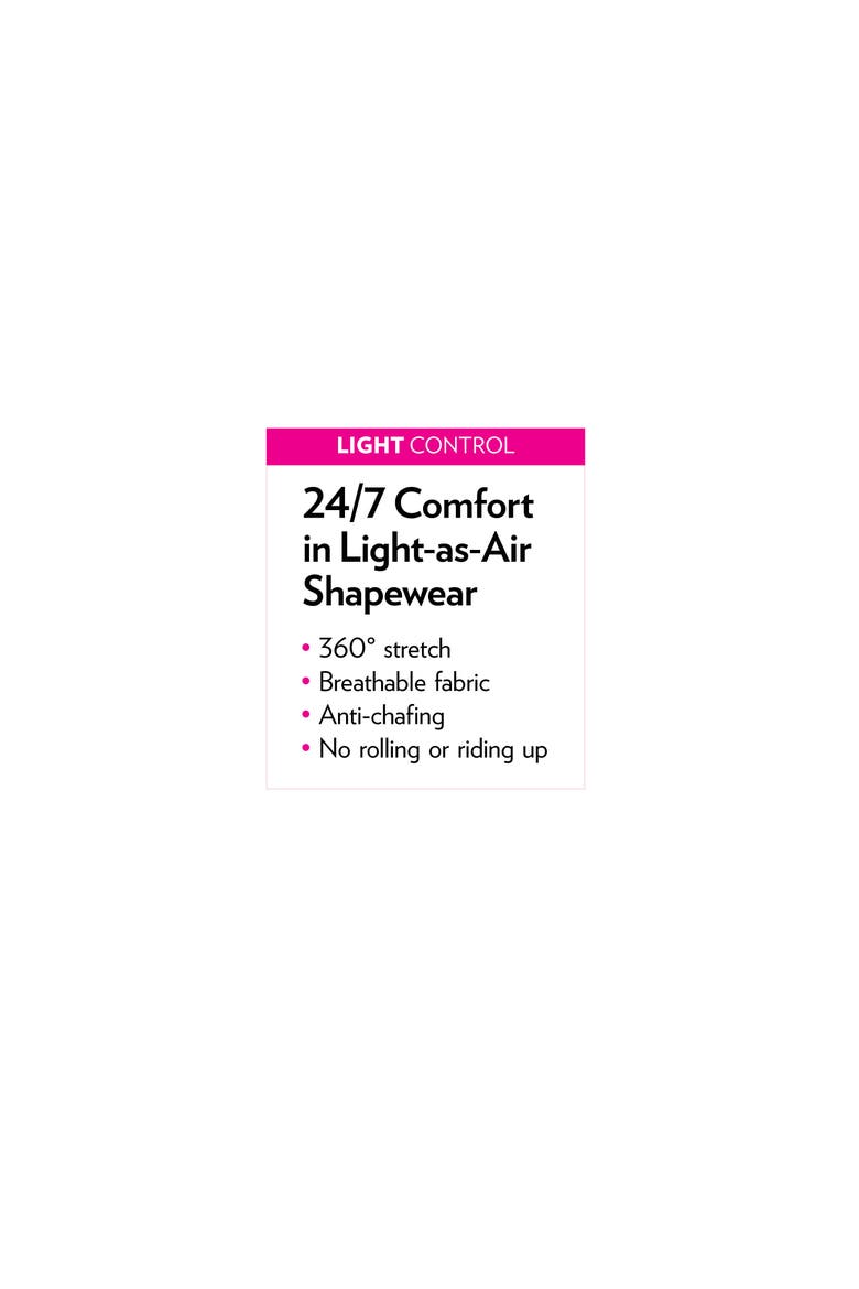 Invisible Shaper Long Leg Shaper, Alternate, color, BLACK