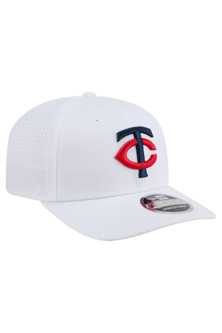 Men's New Era White Minnesota Twins COOLERA 9SEVENTY Adjustable Hat, Alternate, color, White