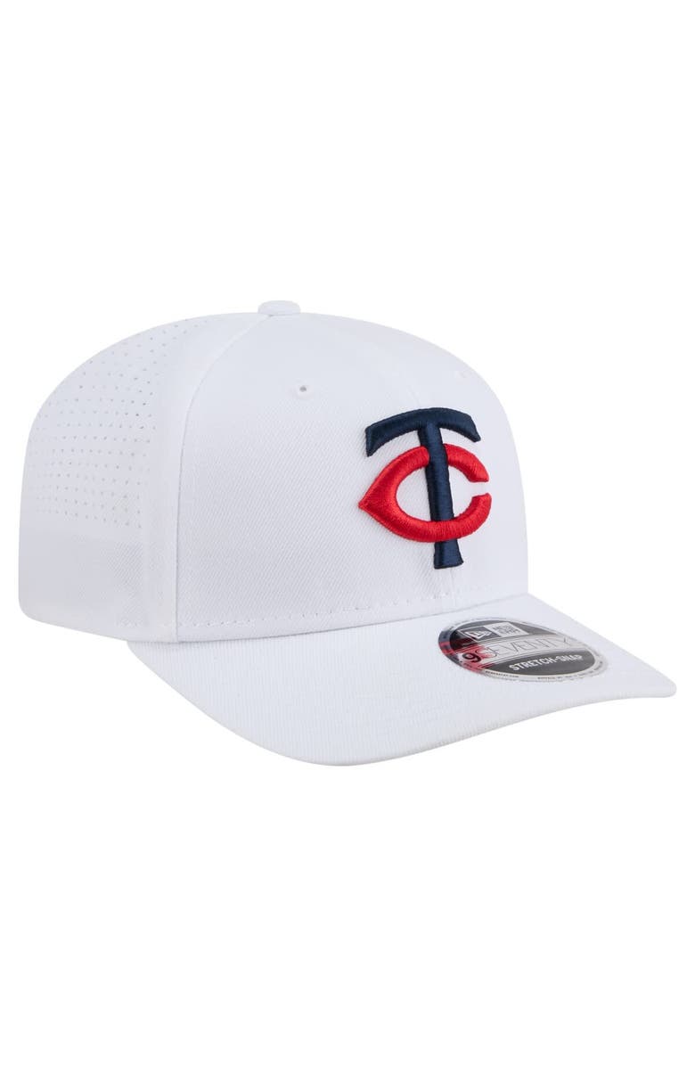 New Era Men's New Era White Minnesota Twins COOLERA 9SEVENTY Adjustable Hat, Alternate, color, White