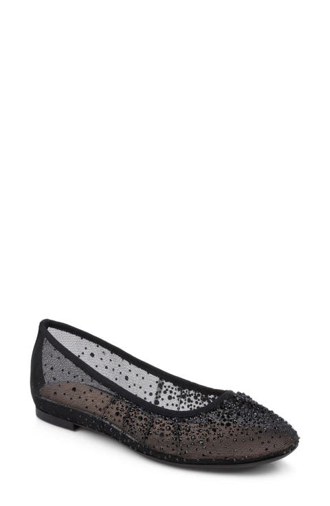 Nuala Embellished Flat (Women)