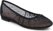 Jewel Badgley Mischka Nuala Embellished Flat