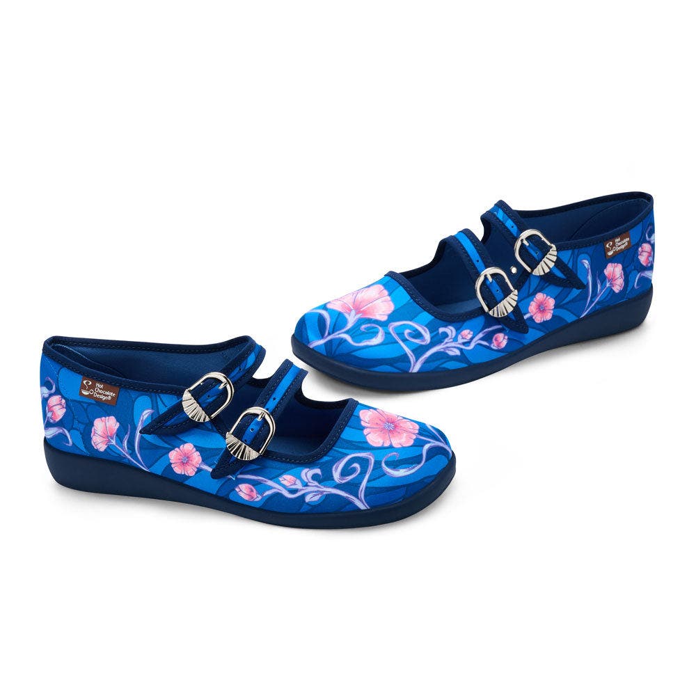 Hot Chocolate Design Moonlight Women's Mary Jane Flats, Alternate, color, Moonlight