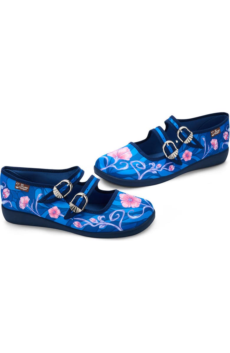 Hot Chocolate Design Moonlight Women's Mary Jane Flats, Alternate, color, Moonlight