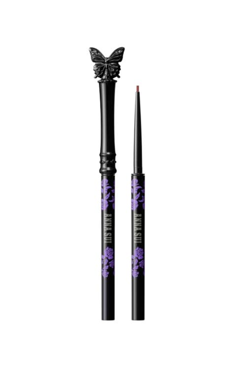 Anna Sui Eyeliner Pencil In Effortless Mahogany Red 400