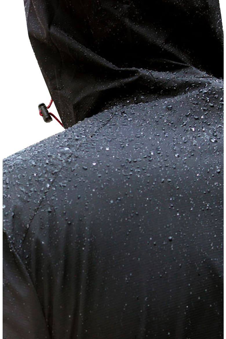 Seam Sealed 2.0 Waterproof Hooded Jacket, Alternate, color, BLACK