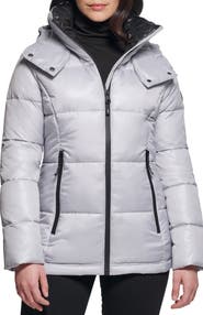 Kenneth Cole New York Cire Hooded Puffer Jacket