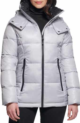 Kenneth Cole New York Cire Hooded Puffer Jacket