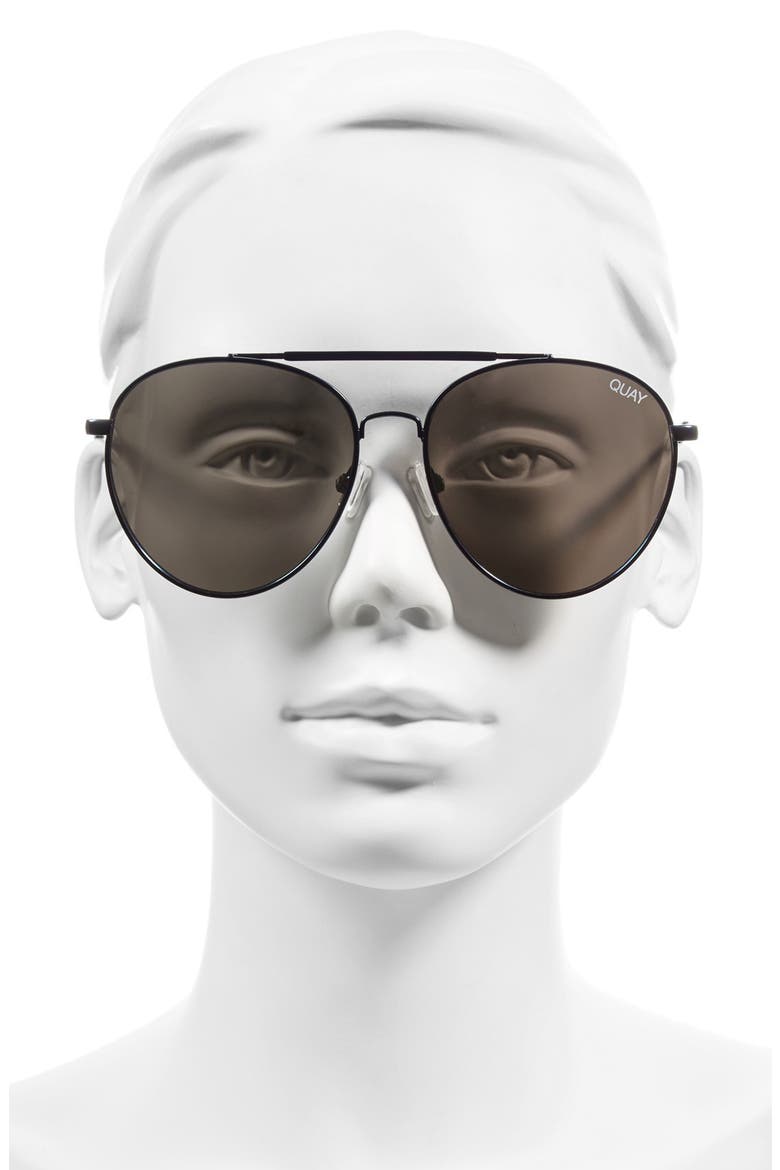 Australia Lickety Split 58mm Aviator Sunglasses, Alternate, color, BLUE/ SILVER MIRROR