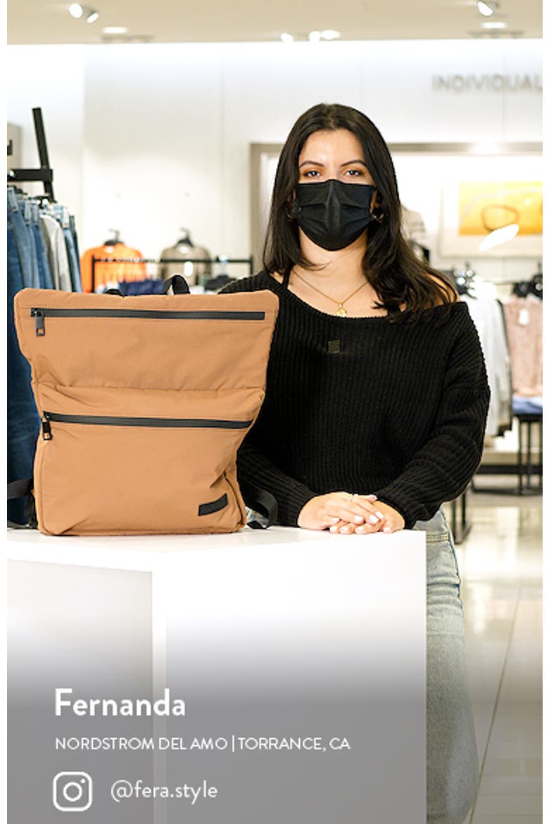 Crayve Paper Touch Nylon Backpack video