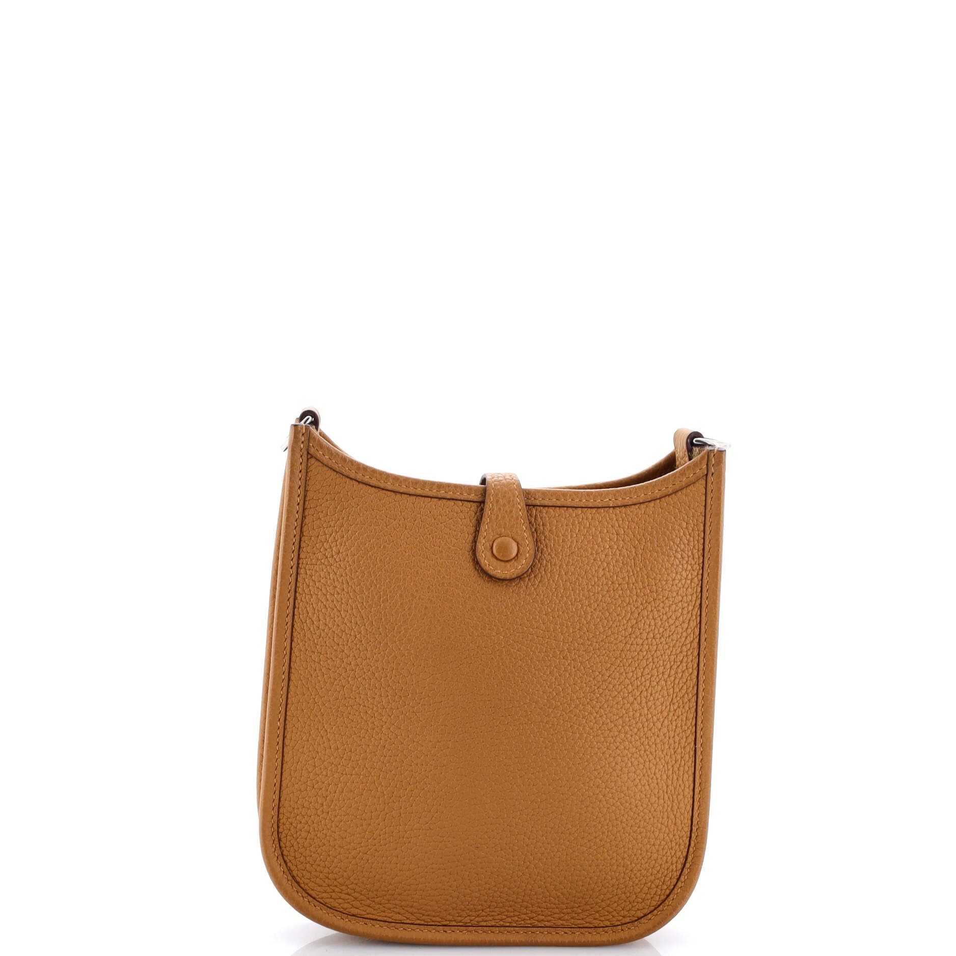 Pre-Owned Hermes Evelyne Bag Gen III Clemence TPM, Alternate, color, Sesame