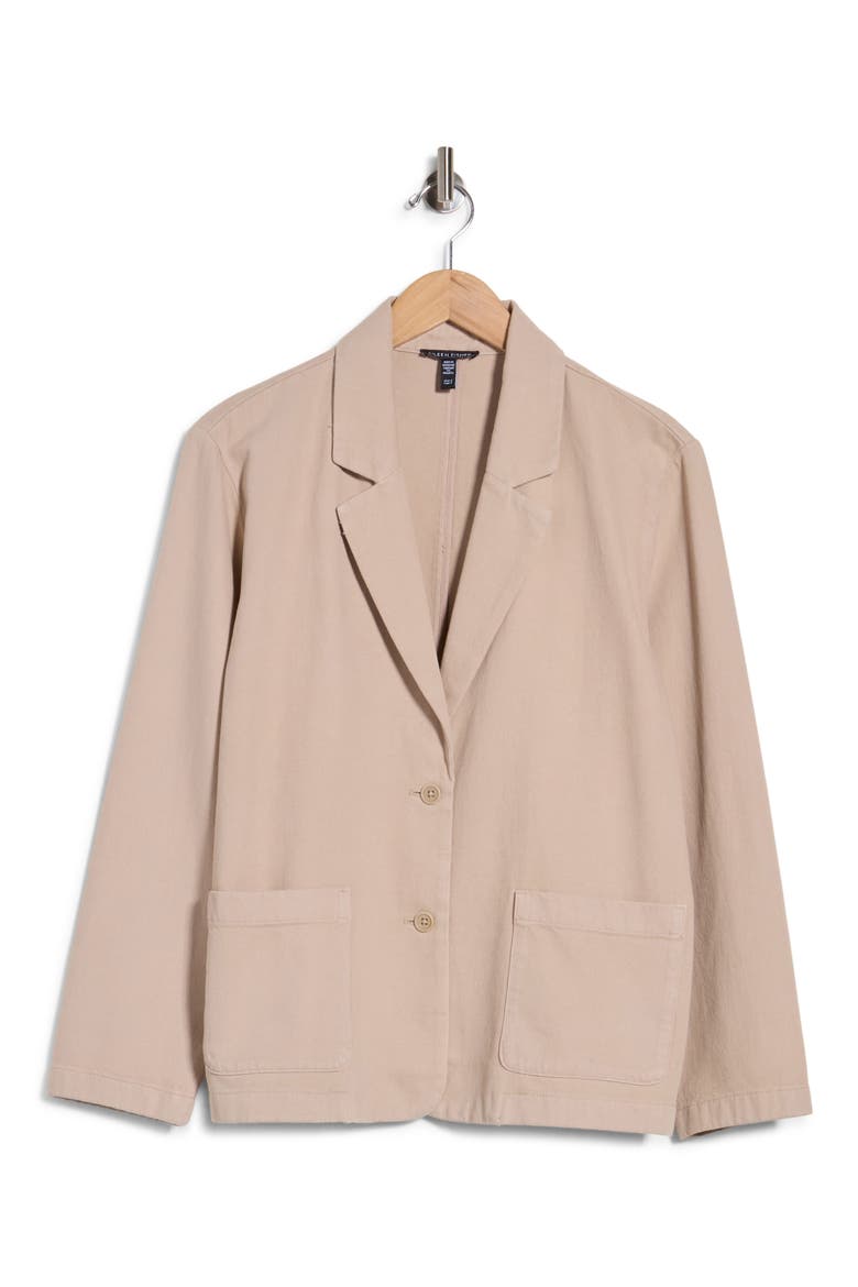 Cotton Blazer, Main, color, WHEAT