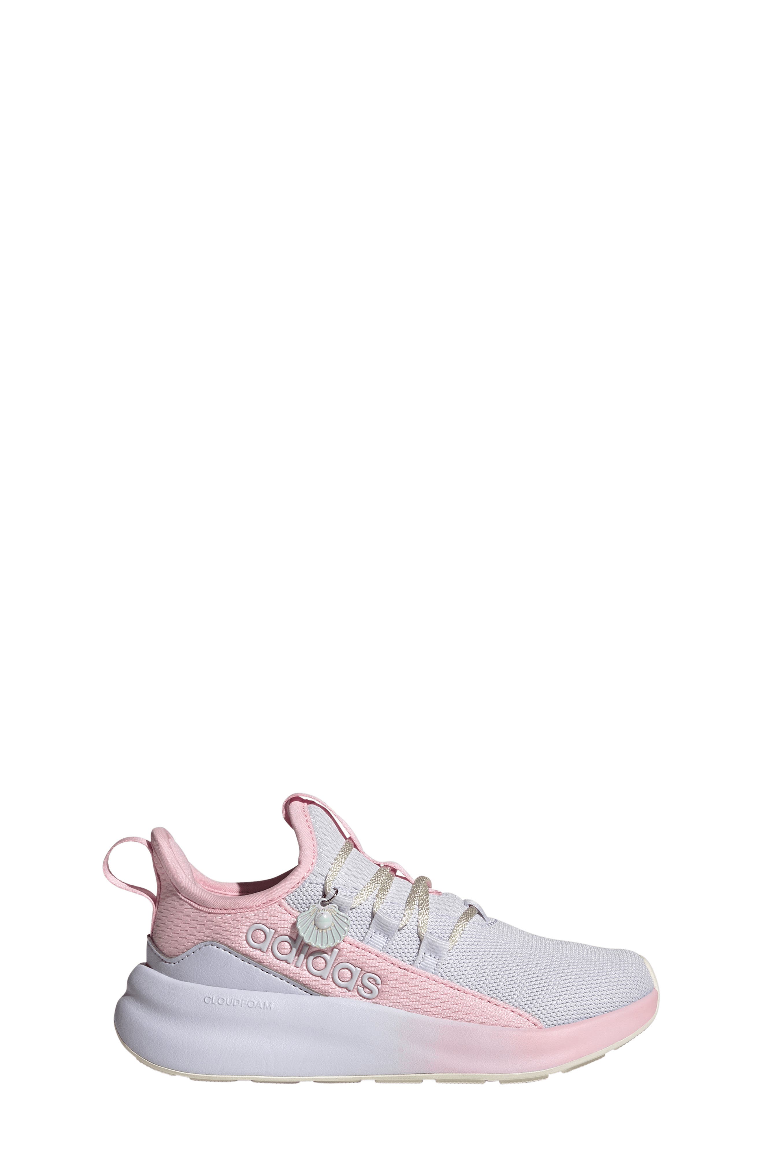 Kids' Lite Racer Adapt 8.0 Sneaker, Alternate, color, PURPLE/ CLEAR PINK/ WHITE