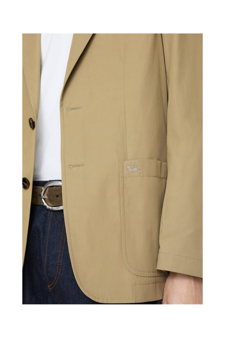 Technical Cotton Tailored Jacket, Alternate, color, Sparrow beige