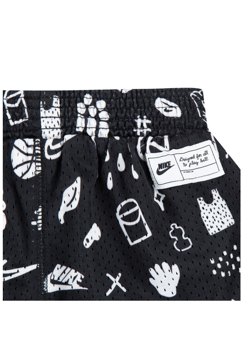 Kids' Basketball Shorts, Alternate, color, BLACK