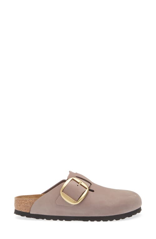 Birkenstock Boston Big Buckle Clog In Purple