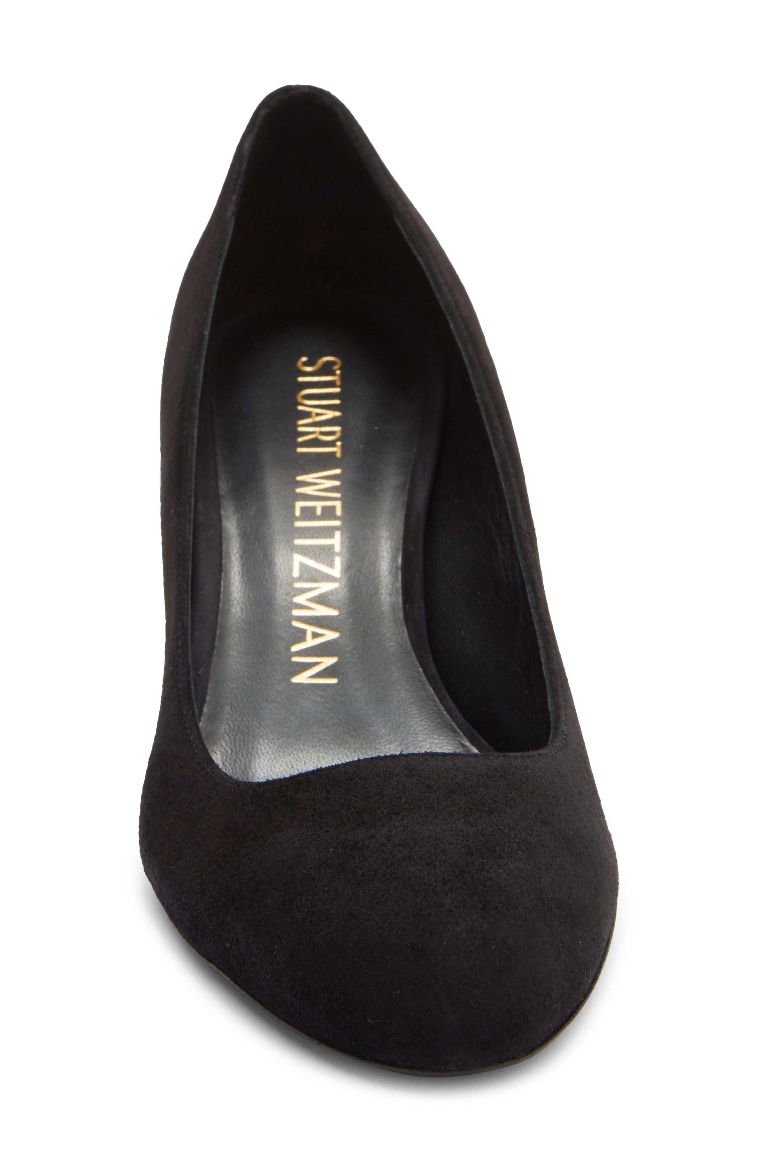 Stuart Weitzman Vida Pump, Alternate, color, Black