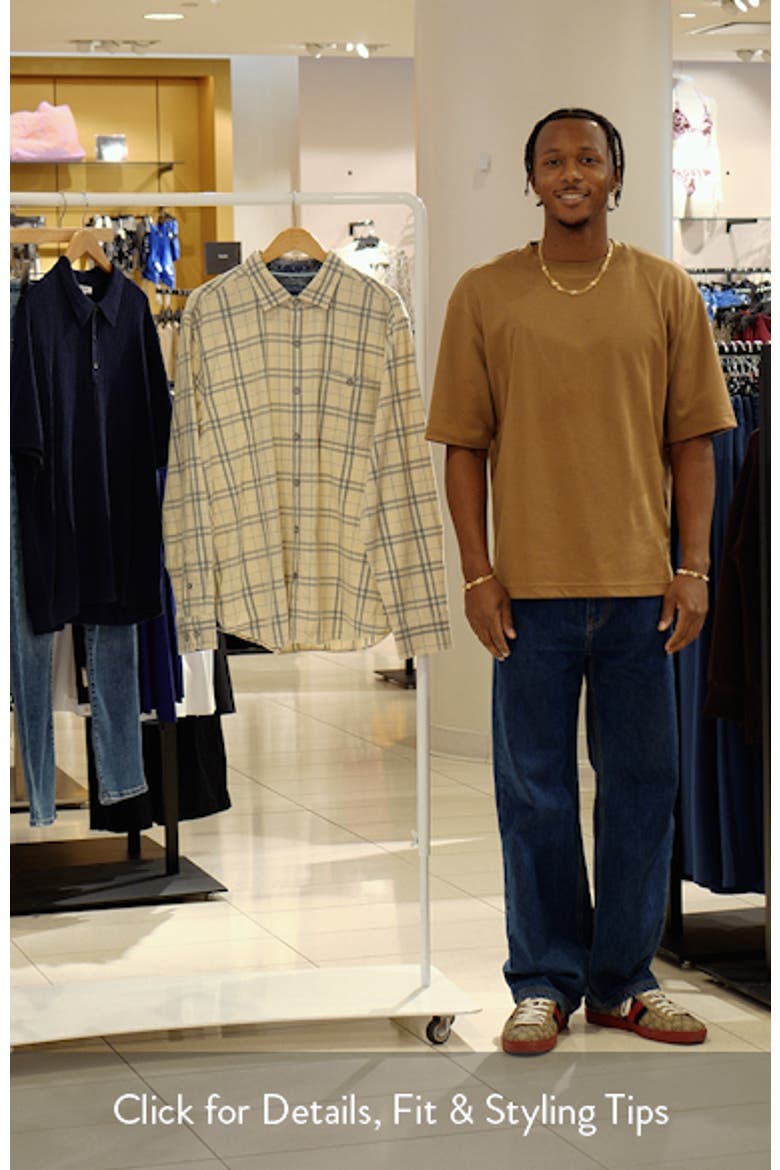 Coastline Cord Indio Plaid Cotton Corduroy Button-Up Shirt video