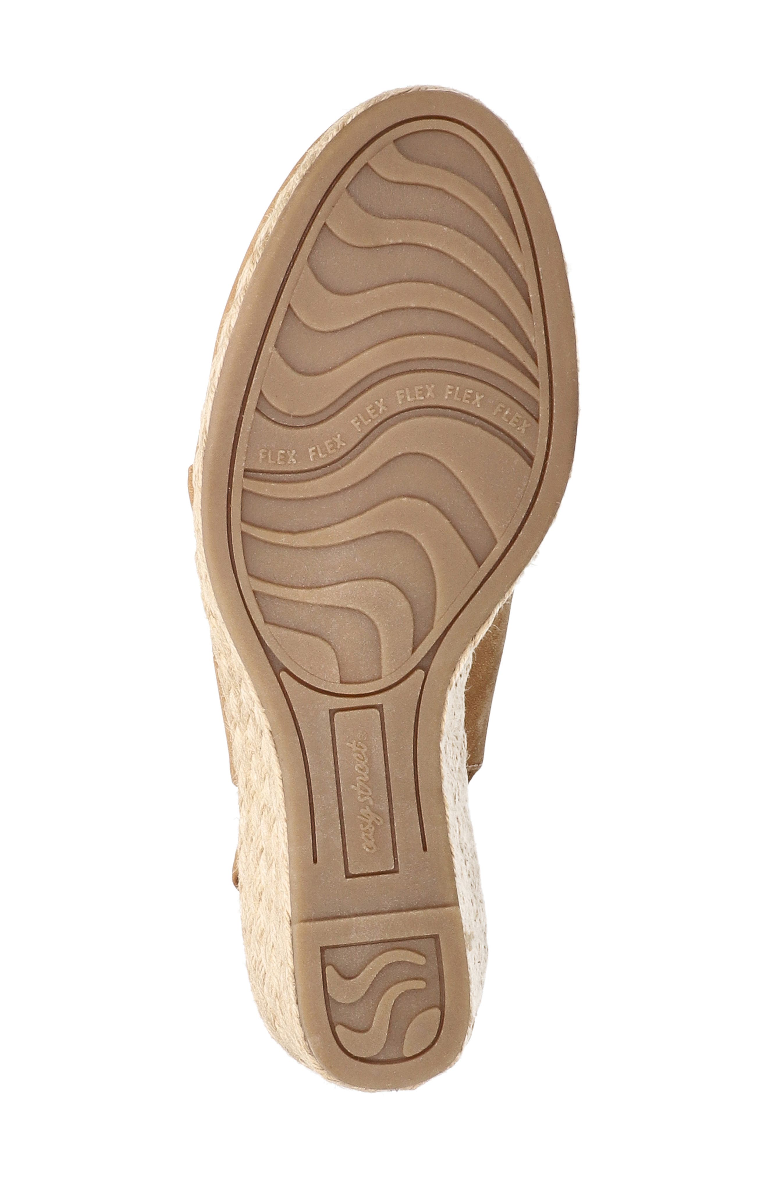 Aloha Slingback Espadrille Wedge Pump, Alternate, color, TAN