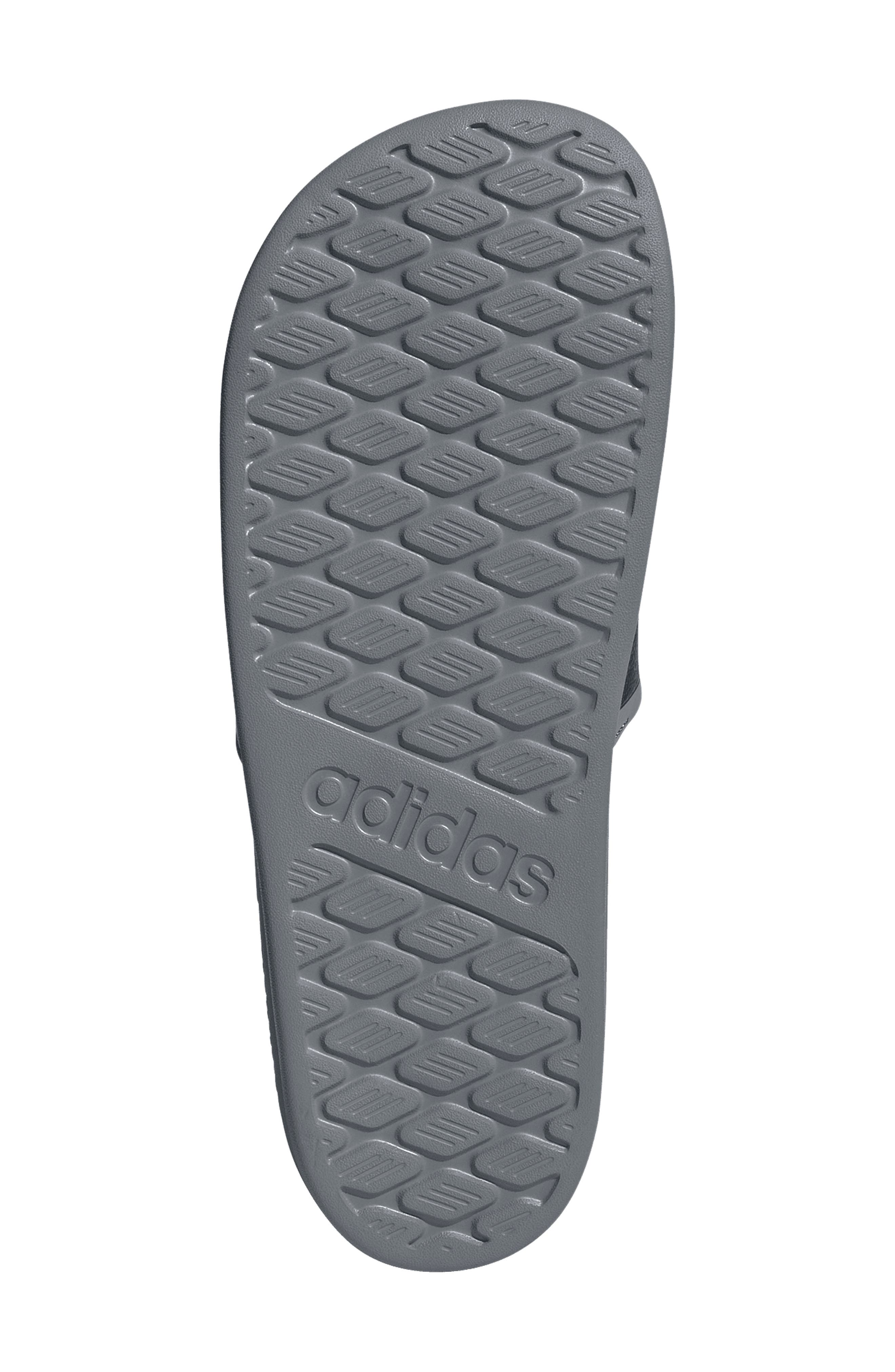 Gender Inclusive Adilette Comfort 2.0 Slide Sandal, Alternate, color, GREY/CARBO