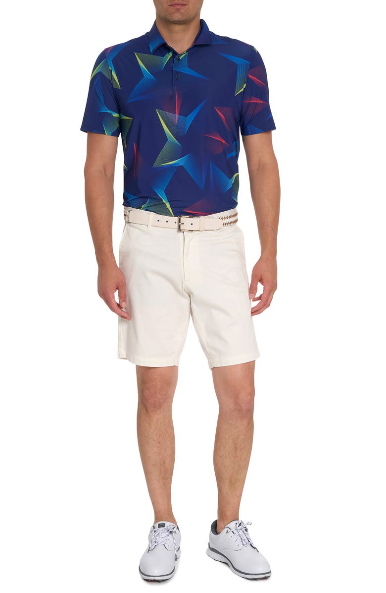 Robert Graham Geo Star Performance Polo, Alternate, color, 