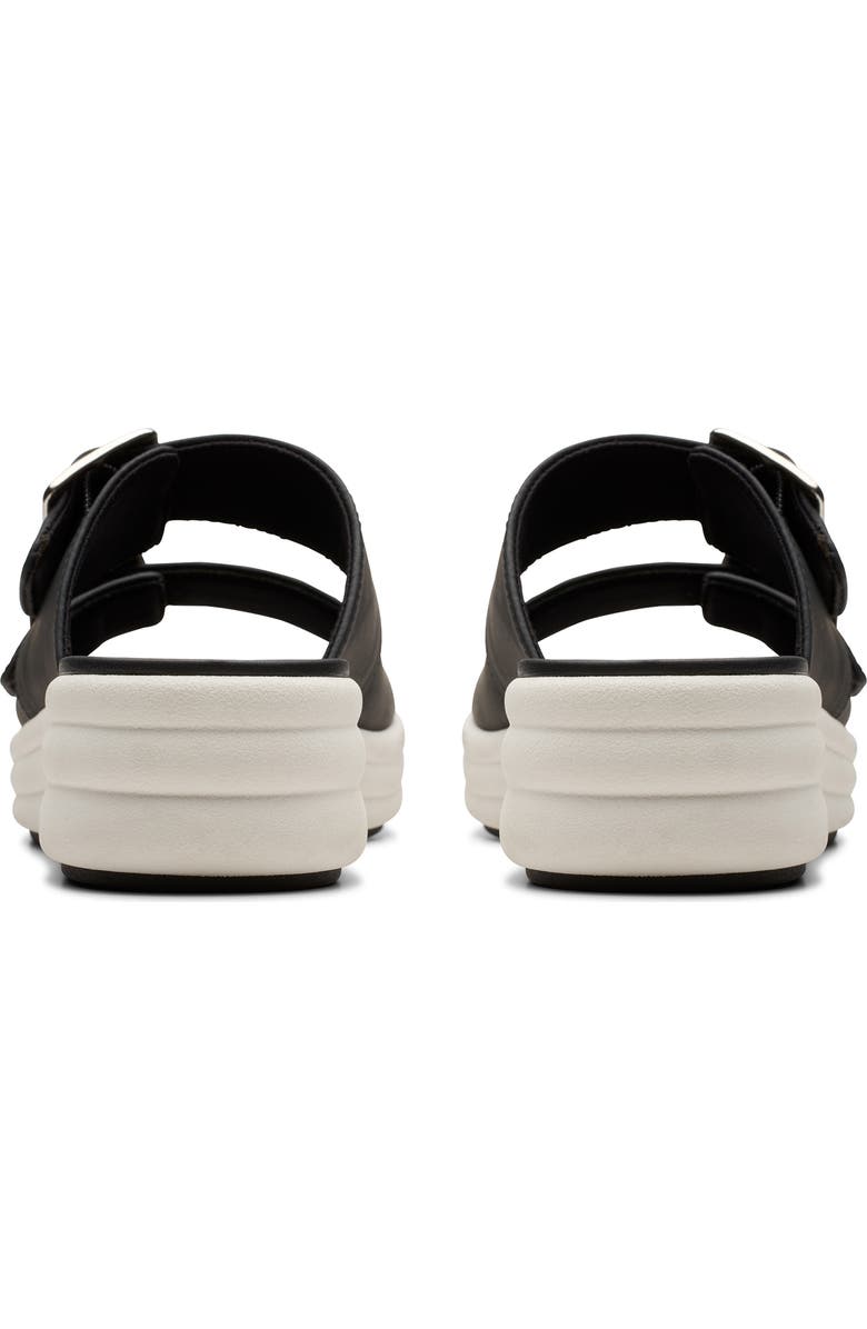 Clarks<sup>®</sup> Drift Buckle Sandal, Alternate, color, Black