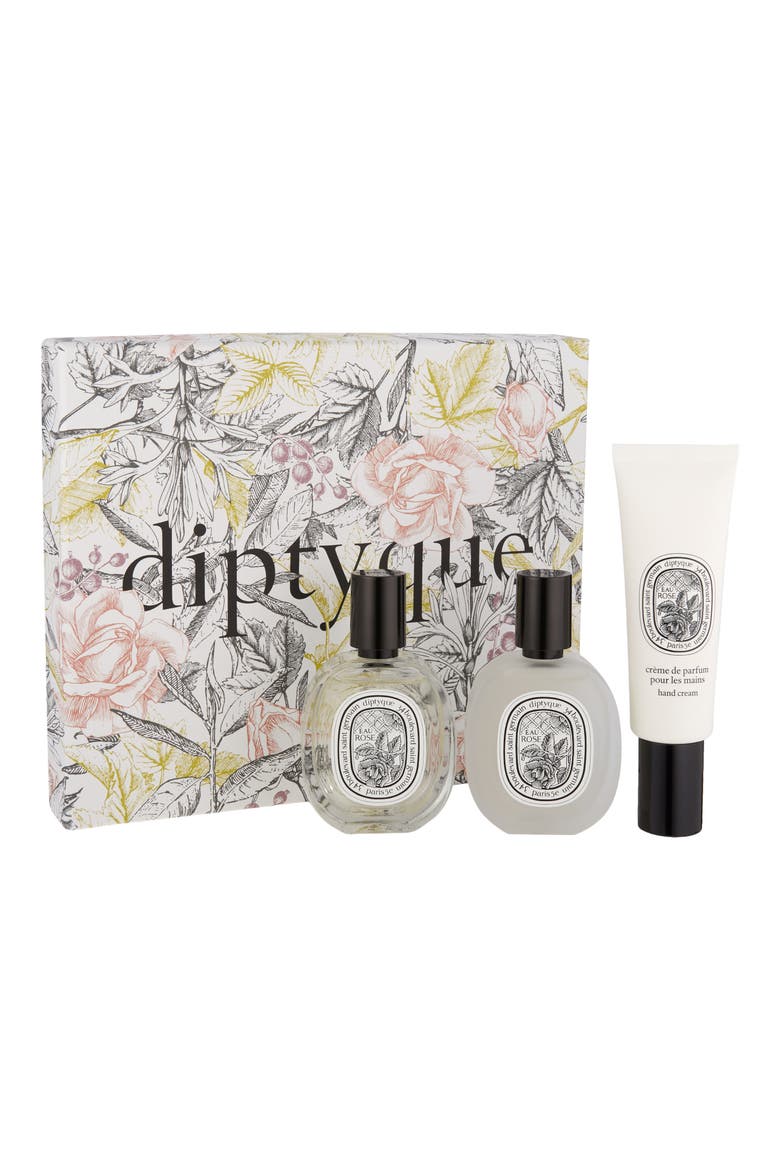 Eau Rose Eau de Toilette, Hair Mist & Hand Cream Set $176 Value, Alternate, color, NO COLOR
