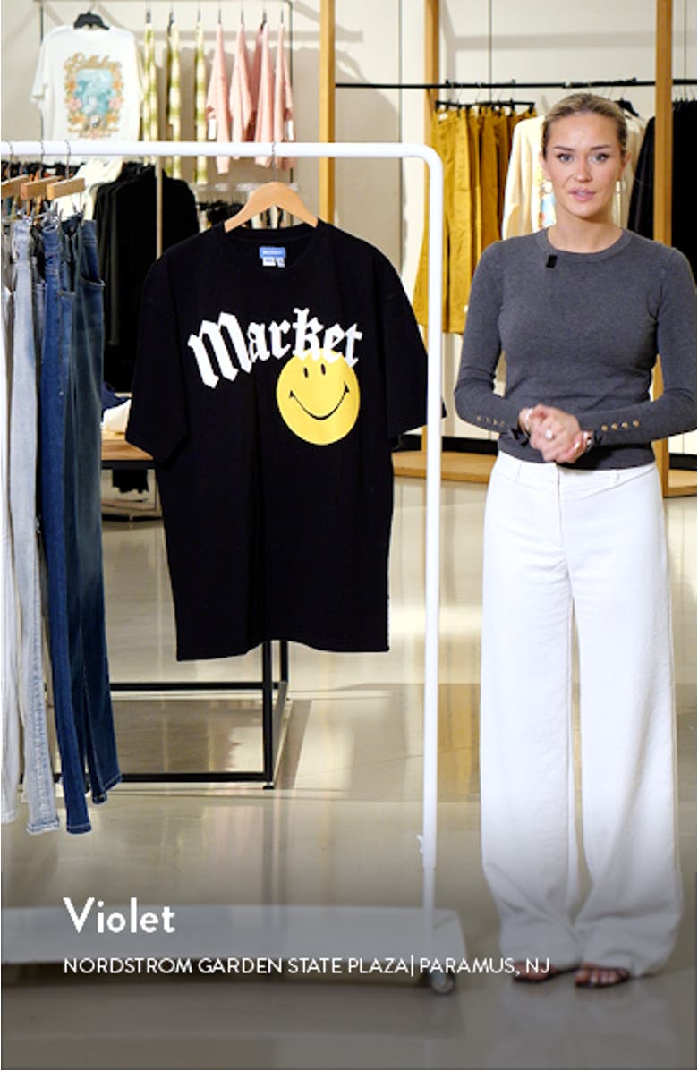 SMILEY<sup>®</sup> Gothic Graphic T-Shirt, sales video thumbnail