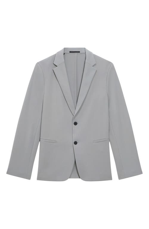 Theory Chambers Blazer In Stretch Wool In Soft Grey