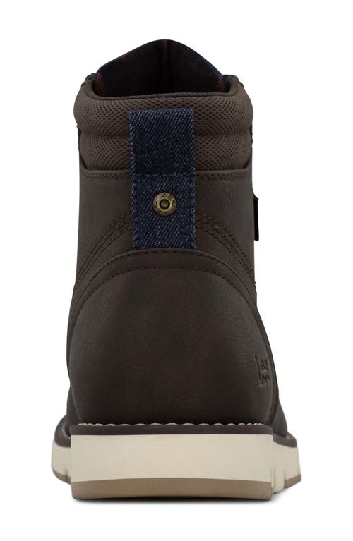 Lee Waylon Lace-up Boot In Brown
