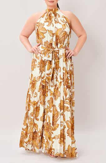 FLYING TOMATO Printed Maxi Dress