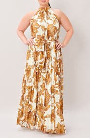 FLYING TOMATO Printed Maxi Dress