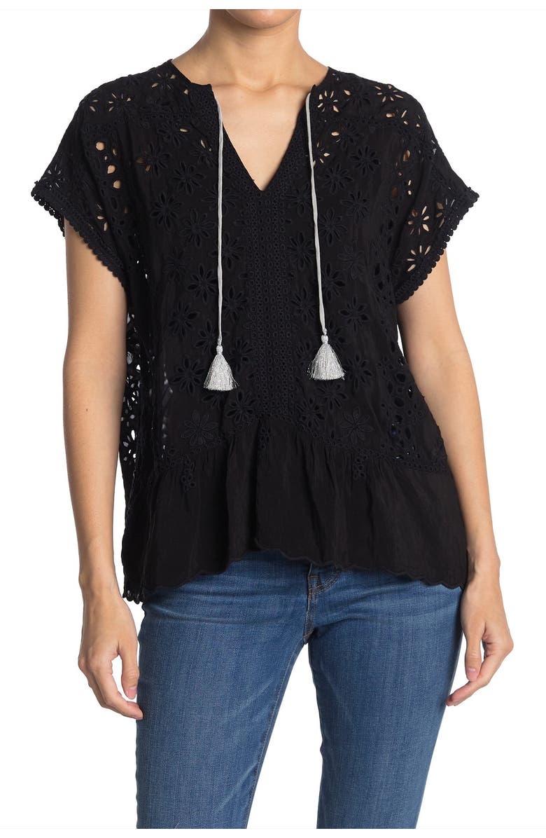 Johnny Was Leith Top, Alternate, color, 