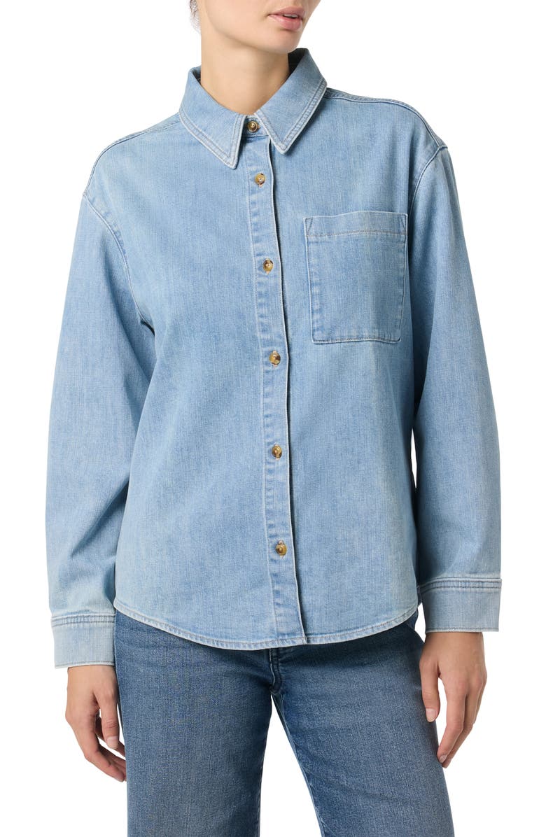 Joe's The Classic Denim Button-Up Shirt, Main, color, Eleanor